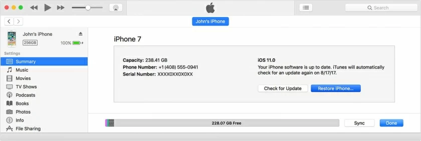 Hard Reset iPhone2