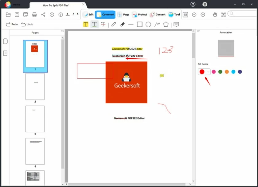 如何注释PDF文件3