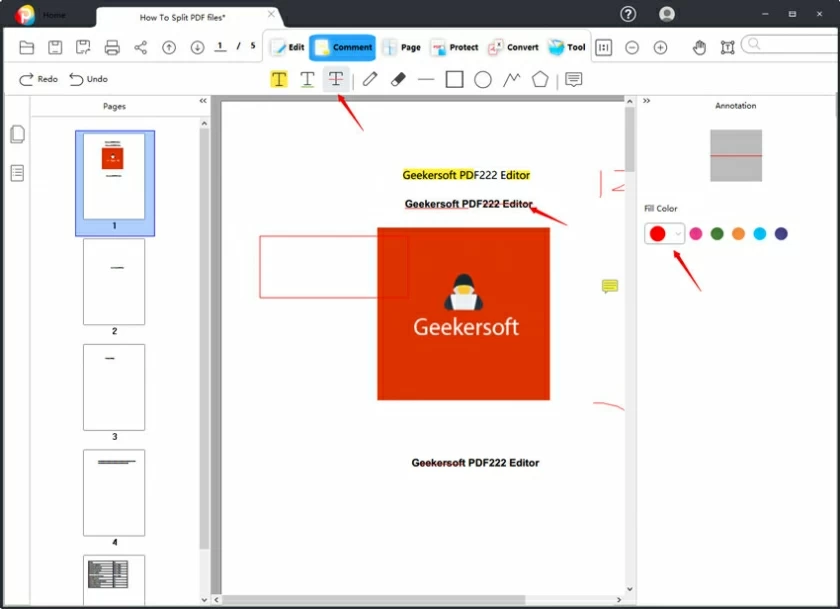 如何注释PDF文件4
