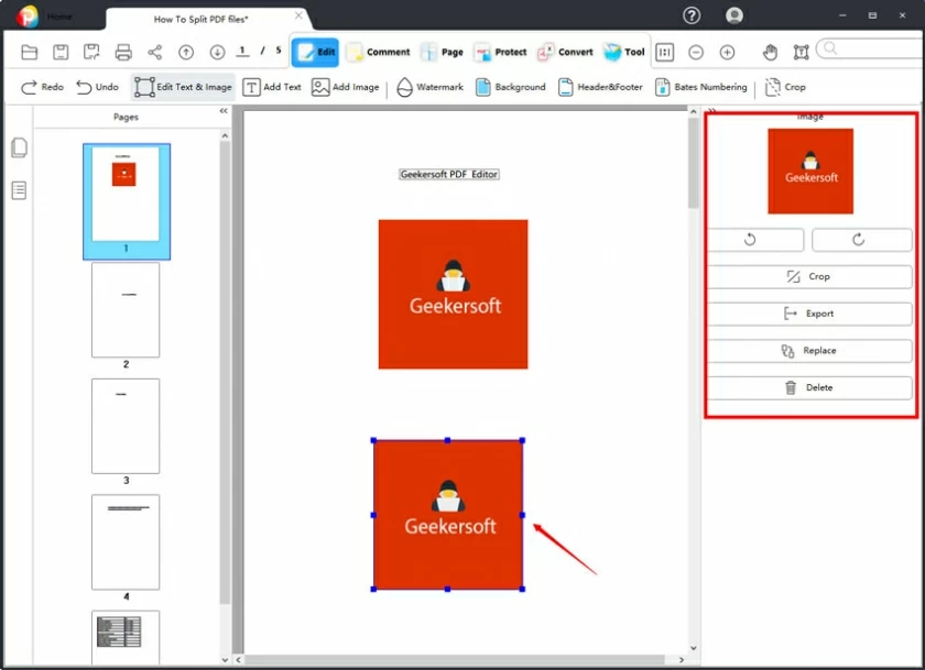 如何使用PDF编辑器编辑PDF文档3