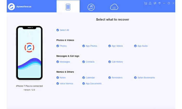 前6名可靠的iPhone数据恢复软件5