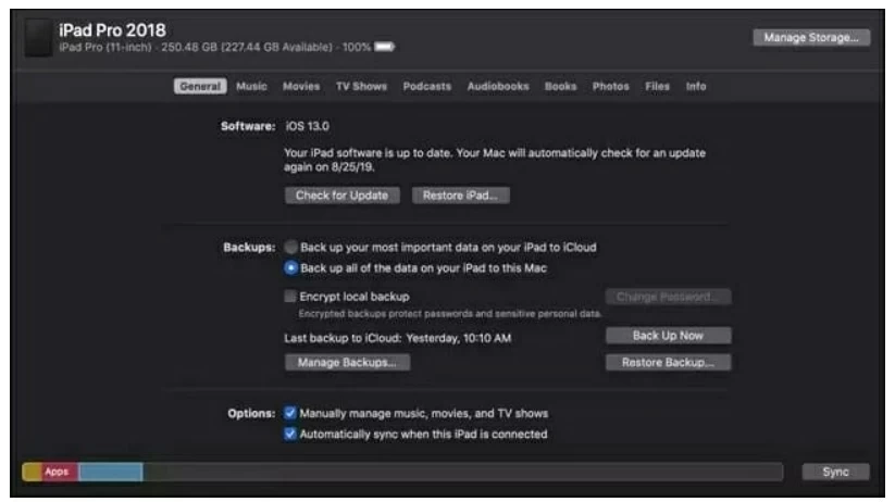 解决iPad卡在重启循环上